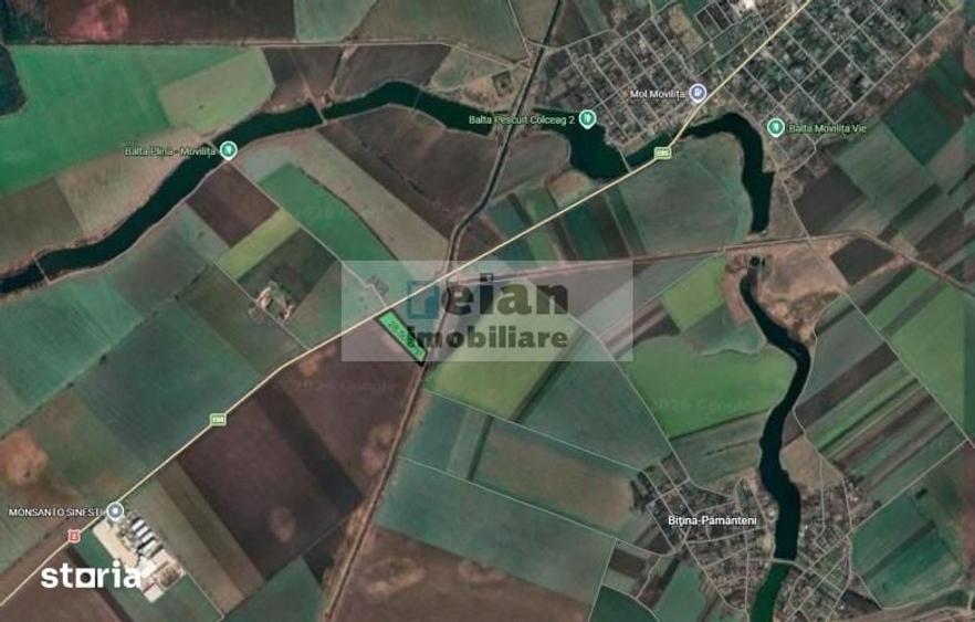 Teren de 28500 mp, în Movilița