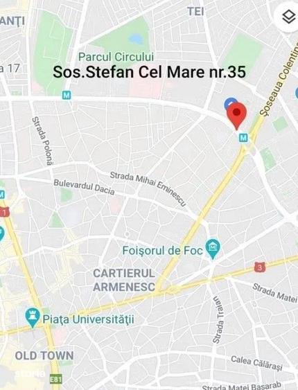 Apartament cu 3 camere în Tei