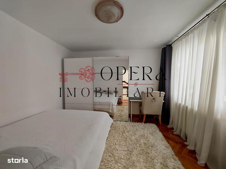 Apartament cu 3 camere nedecomandat în Podu Roș