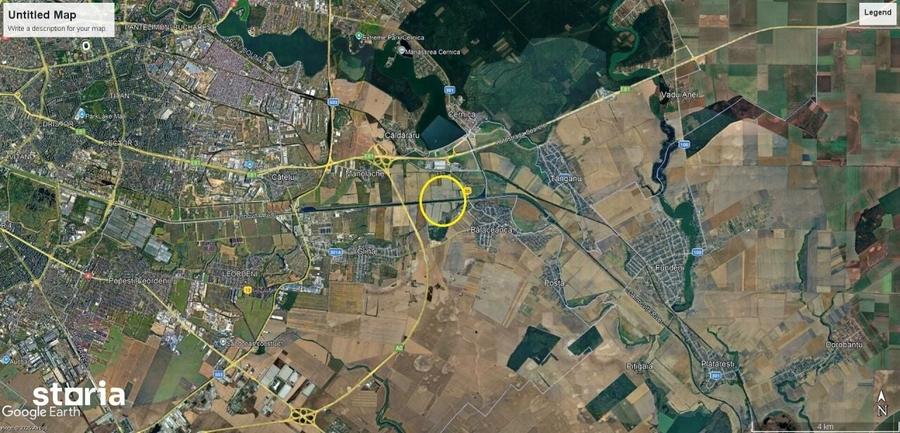 Teren de 30000 mp, în Cernica