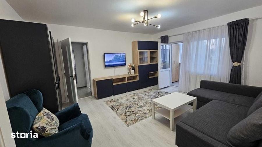Apartament cu 2 camere semidecomandat în Central