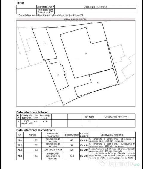 Casă cu 10 camere cu Teren 675 Mp în Dobroești