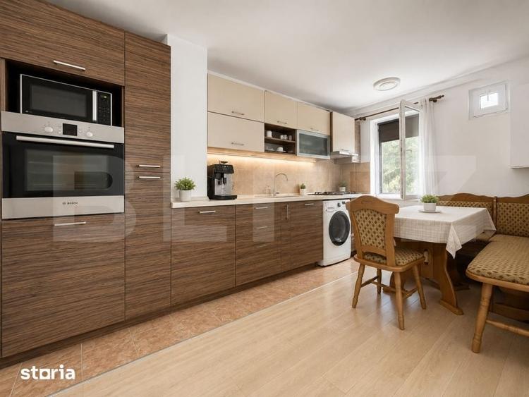 Apartament cu 3 camere semidecomandat în Florilor