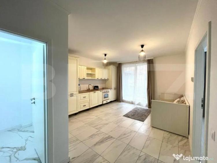 Apartament cu 2 camere semidecomandat în Chinteni