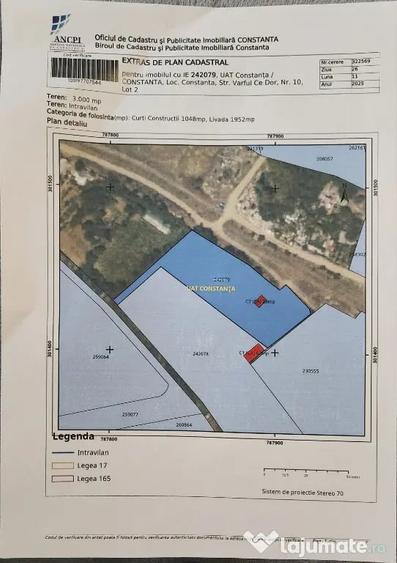 Teren 3000 mp Constanta zona sere - 1