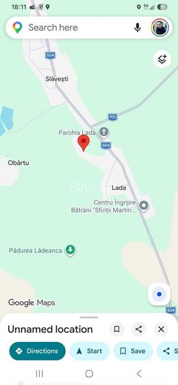 Teren intravilan 1.453 mp cu casa demolabila Lada, Teleorman