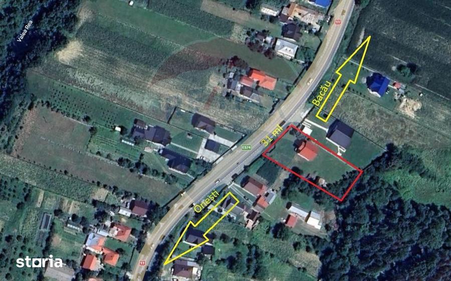 Casă cu 6 camere cu Teren 1476 Mp în Strugari