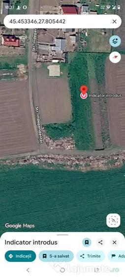 Teren de 3000 mp, în Vasile Alecsandri