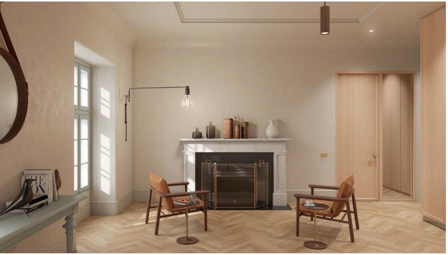 Apartament cu 5 camere decomandat, mobilat în Capitale
