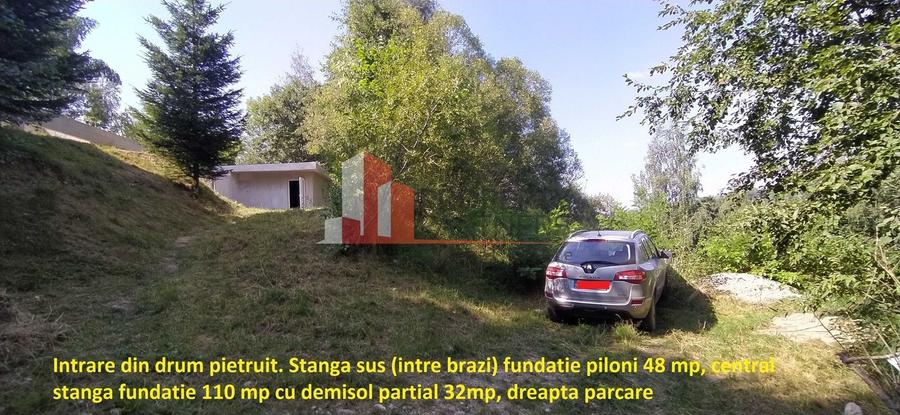 Teren Construcții intravilan de 1750 mp, în Bran