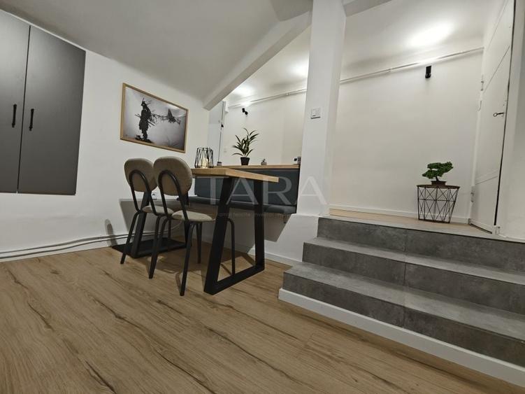 Apartament cu 2 camere semidecomandat, mobilat în Ultracentral