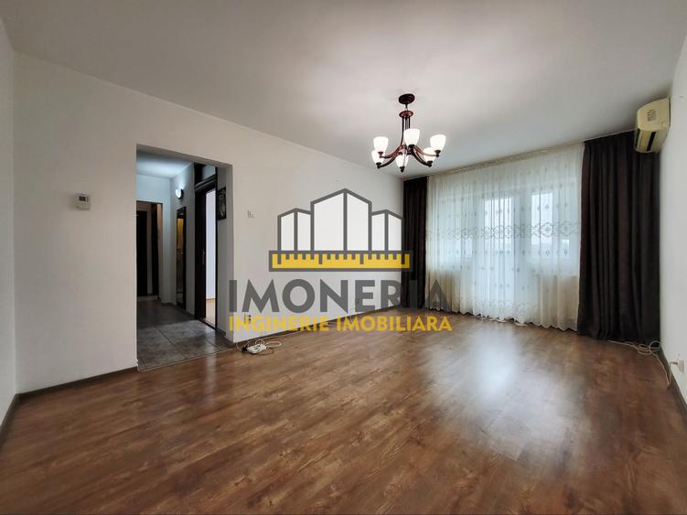 Apartament cu 3 camere semidecomandat, mobilat în Colentina