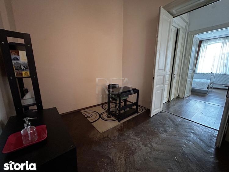 Apartament cu 3 camere, mobilat în Parcul Carol
