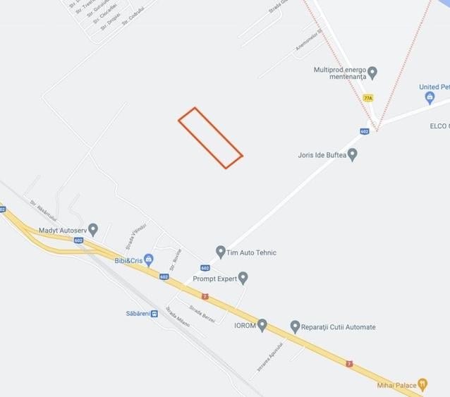 Teren agricol intravilan de 7175 mp, în Central