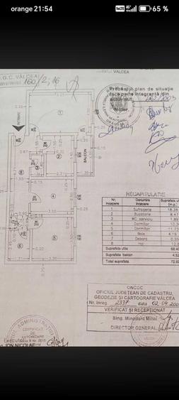 Apartament cu 3 camere decomandat în Central