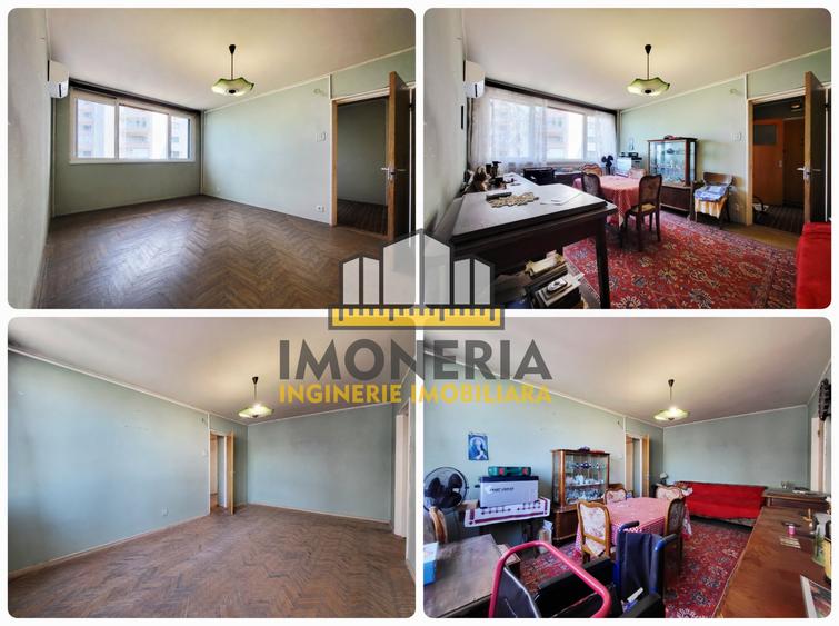 Apartament cu 2 camere semidecomandat, mobilat în Câmpia Libertății