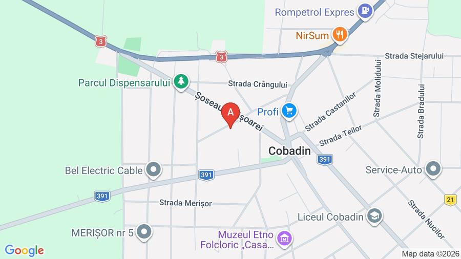 Casă individuală cu 5 camere cu Teren 1130 Mp în Cobadin