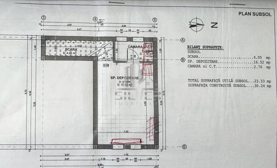 Duplex cu 4 camere cu Canalizare în Gilău
