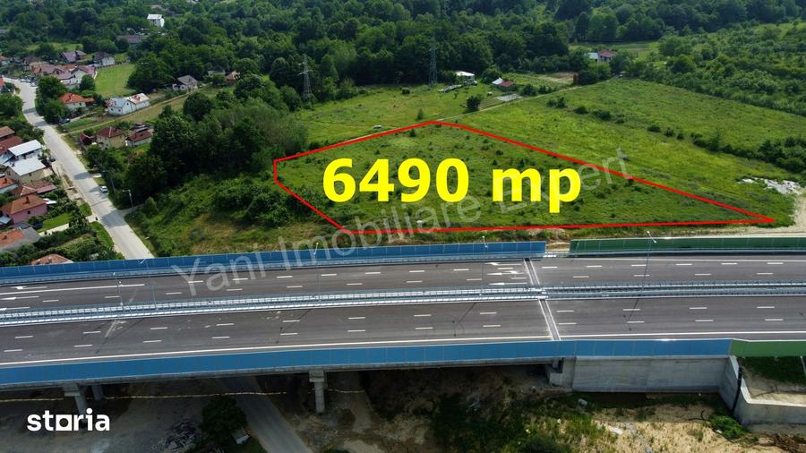 Teren de 6490 mp, în Curtea de Argeș