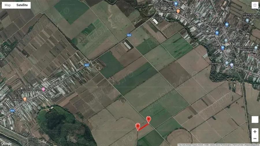 Teren de 2963 mp, în Crețești