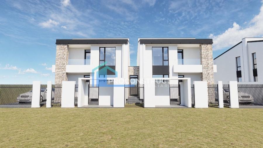 Duplex cu 4 camere cu Canalizare în Moșnița Nouă