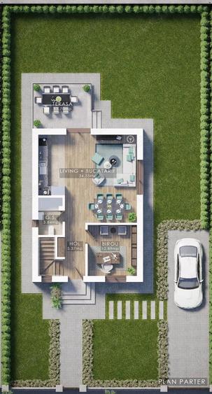 Casă cu 5 camere cu Teren 350 Mp în Bălăceanca