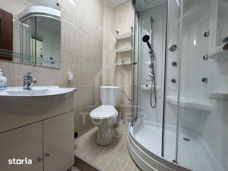 Apartament cu 3 camere decomandat, mobilat în Central