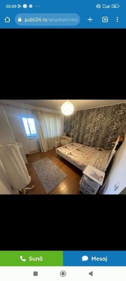 Apartament cu 3 camere decomandat, mobilat în Km 5