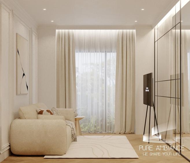 Apartament cu 2 camere semidecomandat în Exterior Vest