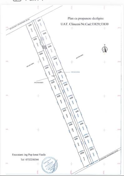 Teren Construcții intravilan de 685 mp, în Olteni