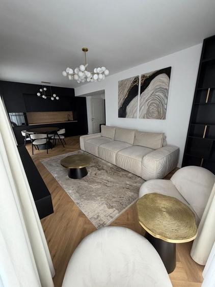 Apartament cu 2 camere, mobilat în Pipera