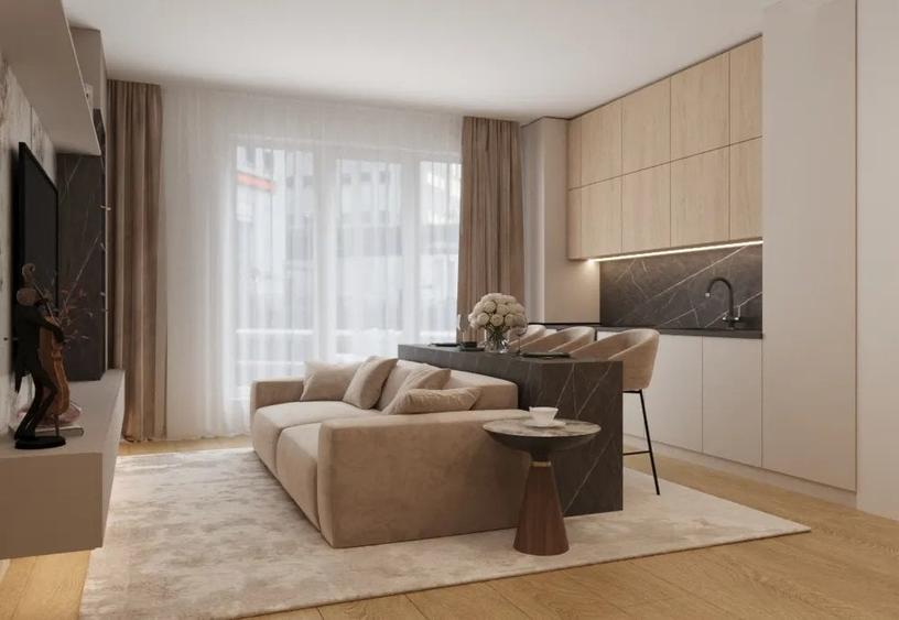 Apartament cu 2 camere decomandat în Pipera