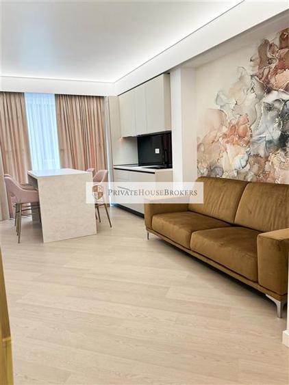 Apartament cu 2 camere semidecomandat, mobilat în Pipera