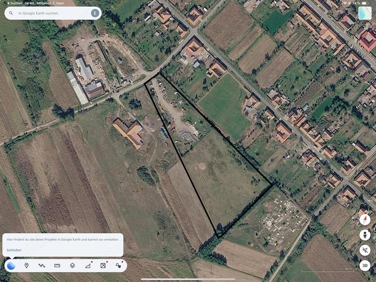 Teren de 21700 mp, în Criciova