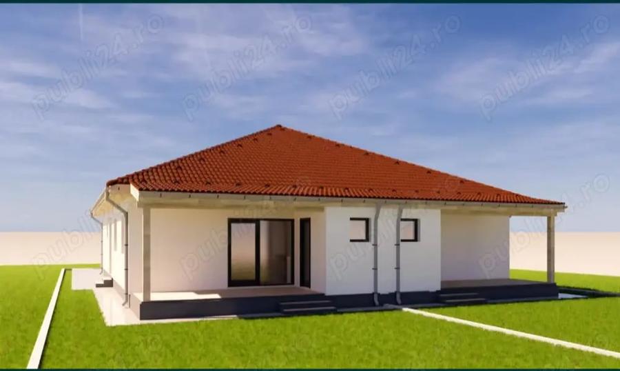 Casă cu 2 camere cu Teren 320 Mp în Central