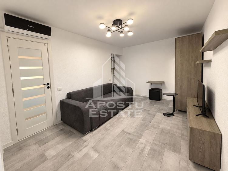 Apartament cu 2 camere nedecomandat, mobilat în Șagului