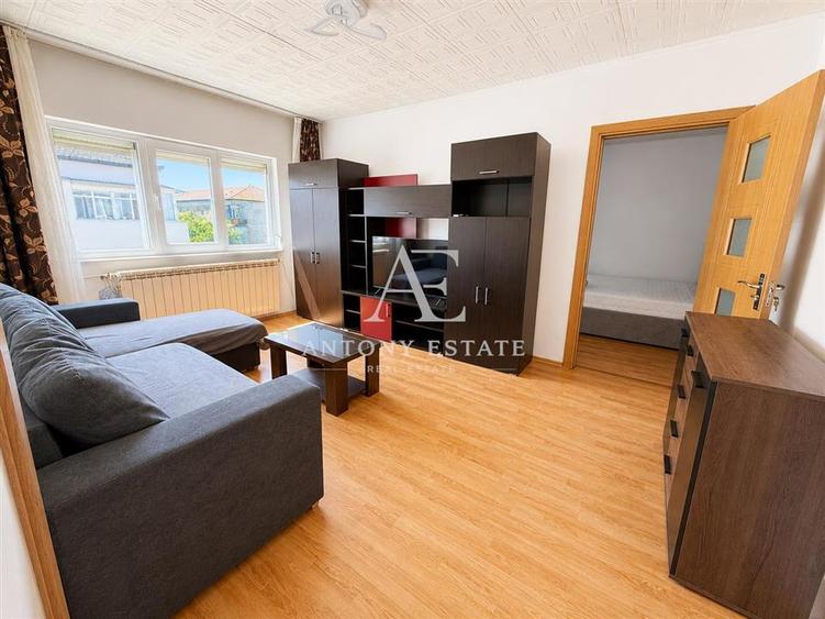 Apartament cu 2 camere nedecomandat, mobilat în Nufărul