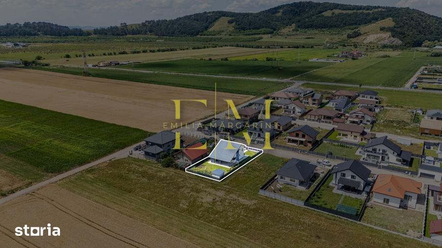 Casă cu 4 camere cu Teren 630 Mp în Hărman