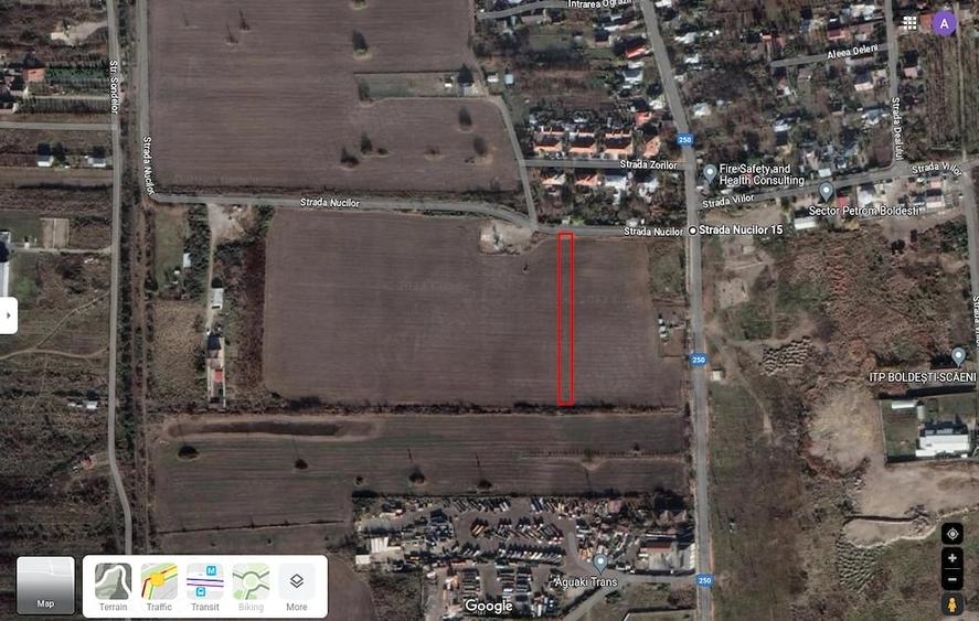Teren de 2000 mp, în Boldești