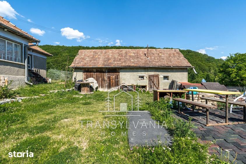 Casă cu 2 camere cu Teren 3463 Mp în Aluniș