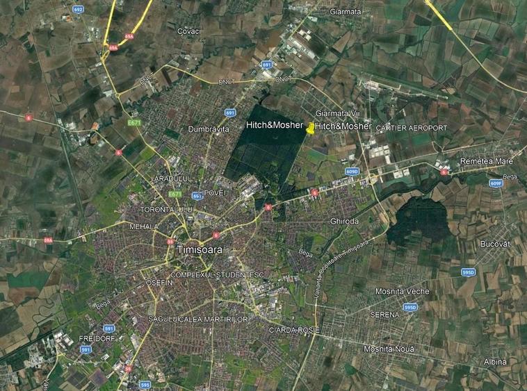 Teren Construcții intravilan de 587 mp, în Giarmata-Vii
