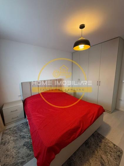 Apartament cu 2 camere semidecomandat, mobilat în Vișani