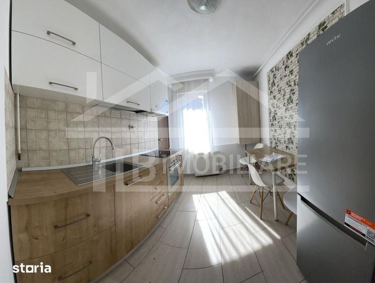Apartament cu 3 camere semidecomandat, mobilat în Tudor Vladimirescu