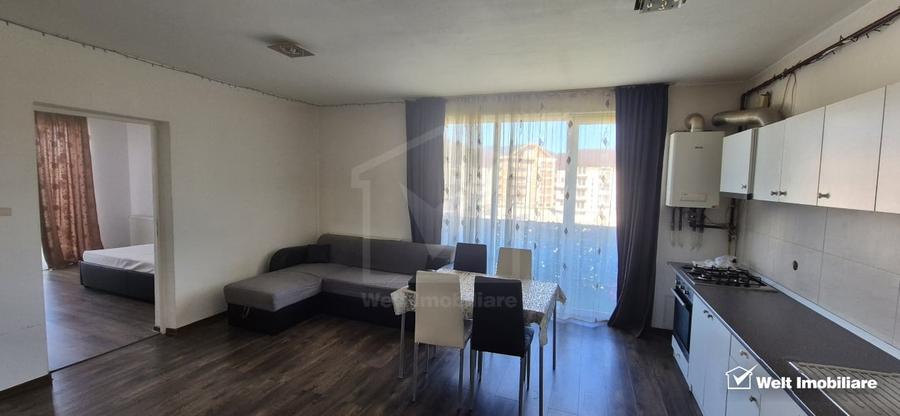 Apartament cu 3 camere semidecomandat, mobilat în Florești