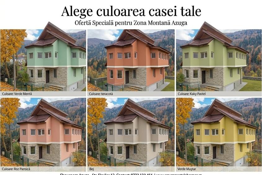 Casă individuală cu 4 camere cu Canalizare în Azuga