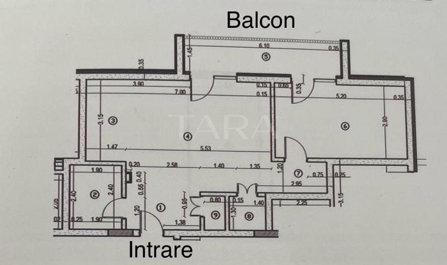 Apartament 2 camere – Baciu, zona Primăriei - 1
