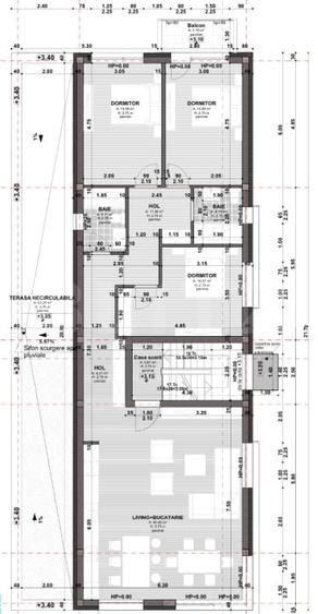 Apartament cu 4 camere decomandat în Andrei Mureșanu