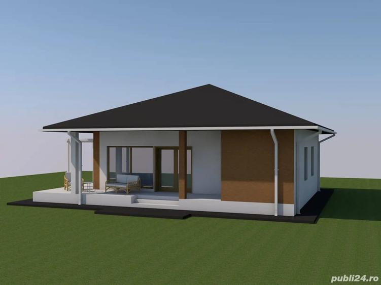 Casă cu 3 camere cu Teren 1000 Mp în Central