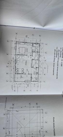 Casă cu 3 camere în Izvoarele