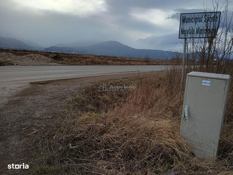 Teren de 9000 mp, în Est